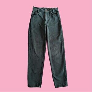 Vintage Distressed Forest Green Levi's Orange Tab Student Fit Jeans